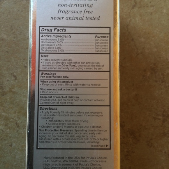 Paula’s Choice Resist toner, daily smoothing treatment, moisturizer spf 50 - Picture 9 of 11